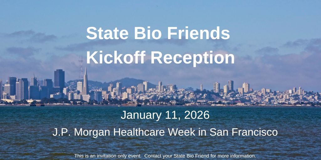 State Bio Friends at JPM 2026 ticketbud 1024 512
